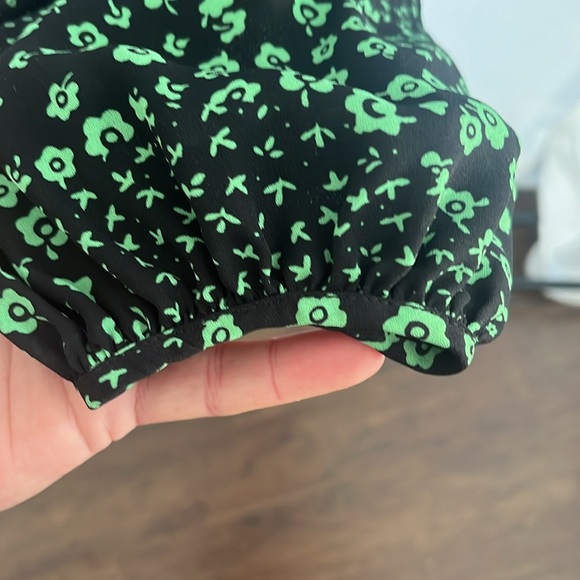 ASTR the label Long Sleeve Wrap Front Tie Top - Picture 3 of 4